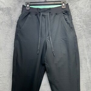 Birddogs Pants Men Small Black‎ LAthletic Pants Drawstring Waist Cuffed Joggers